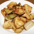vabochan's cooksnap of when they made 鶏むね肉のポン酢炒め.