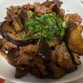 おてもと。's cooksnap of when they made 茄子と椎茸と豚バラの炒め煮.