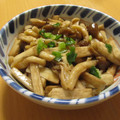もんしゅしゅ's cooksnap of when they made 長芋ときのこのオイスターソース炒め.