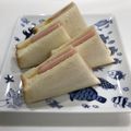 ❁Abake❁'s cooksnap of when they made マーマレードとハムのサンドイッチ.