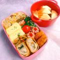 かっちゃん杉's cooksnap of when they made 残った七草を玉子焼きに.