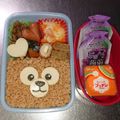 ★★りいたん★★'s cooksnap of when they made 【キャラ弁】ダッフィーのお好み焼き弁当.