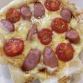 ぐぐったん's cooksnap of when they made フライパンで簡単！シャウエッセンもちピザ.