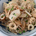 かこみ's cooksnap of when they made かぶの葉とえのきのマヨネーズ炒め.