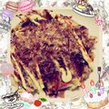 さっちゃーーーん's cooksnap of when they made フライパンで作る！基本のお好み焼き♪.