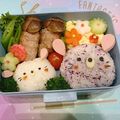 Ｓｔｉｔｔｃｈママ's cooksnap of when they made ちゅーちゅー♪ねずみちゃん＊キャラ弁.