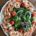 みんちゃんらぶ's cooksnap of when they made エビとアボカドのグリーンサラダ.
