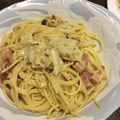 メロンパンケーキ's cooksnap of when they made 生クリーム不使用！簡単カルボナーラ.