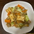 七色ブレスレット's cooksnap of when they made 簡単に♪厚揚げと豚肉の味噌炒め♪.