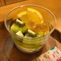 中村ベーカリー's cooksnap of when they made キウイ＆ヨーグルト●マーマレードかけ.