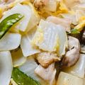 16cmBoy's cooksnap of when they made 白菜と鶏もものミルク煮.