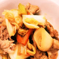 SHⅰ's cooksnap of when they made 定番おかず♪豚こまとキャベツの味噌炒め.