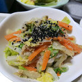 ユーロン's cooksnap of when they made 白菜としらたきの簡単★ごま和え.