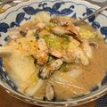 よち723's cooksnap of when they made かんたん！豚肉と牡蠣の味噌煮.