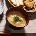 まるちゃん（≧∇≦）'s cooksnap of when they made そうめん味噌汁.