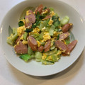 みぃみぃさま's cooksnap of when they made 青梗菜とハムと卵の炒め物.
