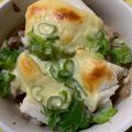 しゅうなひと322's cooksnap of when they made 少しの豚肉で餅グラタン（ポンチー味）.