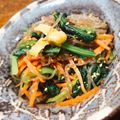ちゃちゃまる26's cooksnap of when they made ✿小松菜の和え物✿.