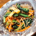 ちゃちゃまる26's cooksnap of when they made ✿小松菜の和え物✿.