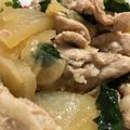 harumegmon's cooksnap of when they made 簡単、キャベツ豚バラ大根。.