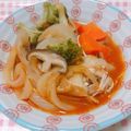 haruru141's cooksnap of when they made 手羽元とキノコのトマトスープ.
