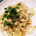 こじま･ジョフロワ's cooksnap of when they made きゃべつ焼きうどん♪.