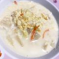 クックNYANKO☆'s cooksnap of when they made 白菜と豆腐の生姜スープ.