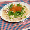クックTYRML6☆'s cooksnap of when they made アサリと大葉の和風パスタ.