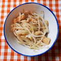 えつエツ's cooksnap of when they made ５分でもう一品♪もやしと油揚げの煮びたし.