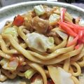 sunita's cooksnap of when they made 簡単！焼きうどん♪和風・ソース・しょうゆ.