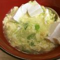 Foy's cooksnap of when they made 簡単ネギ餡♡つるりん温奴！.