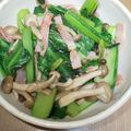 ももちゃんママん's cooksnap of when they made 小松菜としめじの洋風炒め.