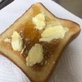 みりん調味料's cooksnap of when they made クリームチーズと蜂蜜のトースト.