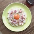 kinu♪yo's cooksnap of when they made 5分で！冷やご飯のカルボリゾット.