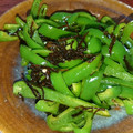 クックVOY1Q3☆'s cooksnap of when they made 簡単♪レンジでピーマンと塩こんぶの和え物.