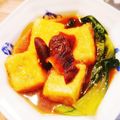 マユココ's cooksnap of when they made 揚げ高野豆腐と青梗菜のとろみ中華煮.