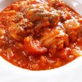 ♡こもれび♡'s cooksnap of when they made 鶏とトマトのローマ風煮込み.