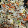 みゆまほえっちゃん's cooksnap of when they made 白菜とアサリと人参の胡麻和え.