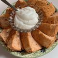 ひつじや's cooksnap of when they made 苺パウダーでシフォンケーキ.