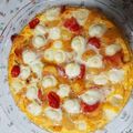 ☆アンシェル☆'s cooksnap of when they made モッツァレラのオープンオムレツ.