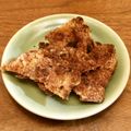マユガリータ's cooksnap of when they made 居酒屋の味♫簡単！大きいまま鶏皮せんべい.