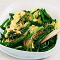 くっくペタ's cooksnap of when they made つるるんふんわり♪春雨入り♪ニラ玉炒め.