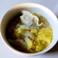 azbjbn's cooksnap of when they made 冷凍ギョーザ入り中華スープ.