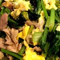 akitam529's cooksnap of when they made 豚バラ肉と小松菜の中華炒め.