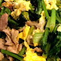akitam529's cooksnap of when they made 豚バラ肉と小松菜の中華炒め.