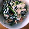 ドキドキ姫's cooksnap of when they made ほうれん草のごまツナマヨ和え.