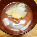 YOU1416's cooksnap of when they made 残り野菜で＊大根とさつま芋のお汁.