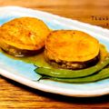 ねっちゃんっ's cooksnap of when they made 大根と挽き肉のはさみ焼き.