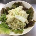 ひまわり６号's cooksnap of when they made レンチンで！白菜の胡麻マヨサラダ.
