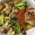 なっちゃんＭＩＬＫ's cooksnap of when they made 鳥胸肉とパプリカ炒め.